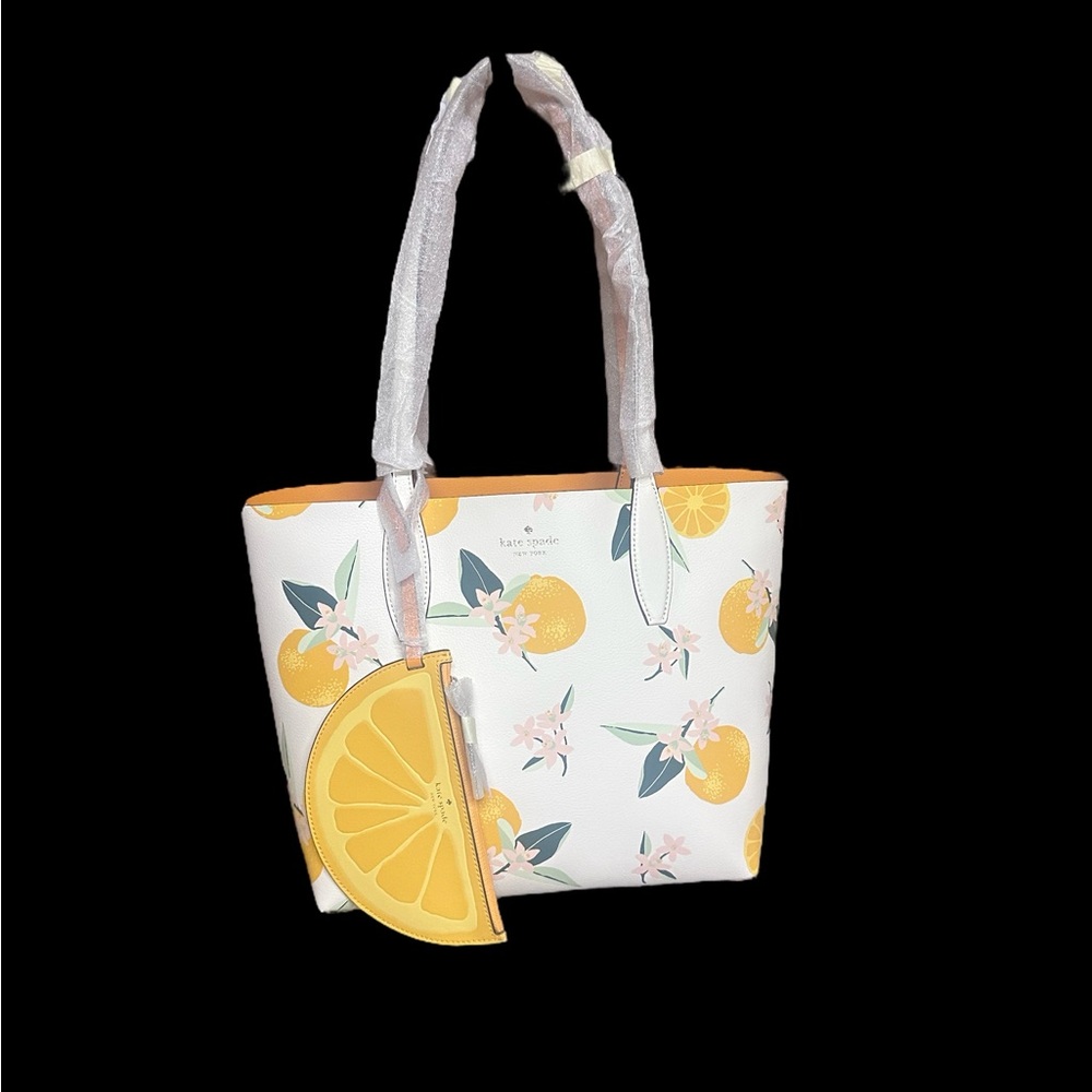 Kate Spade Clementine Small Reversible Tote w/ Coin Purse NWT - Picture 7 of 7